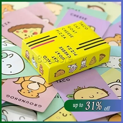 Taco Cat Goat Cheese Pizza | Card Game| Family Fun Party Toy - Image 1 of 4