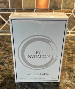 By Invitation Michael Buble Eau De Parfum 1.7oz 50ml For Women NEW - Picture 1 of 6