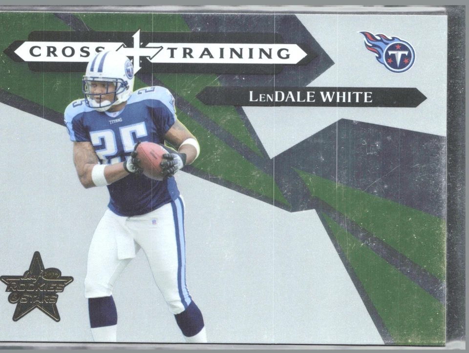 2006 Rookies & Stars Lendale White Crosstraining Green RC /100 - Image 1 of 1