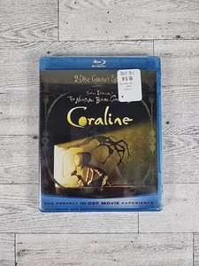 Coraline Blu-Ray NEU 2 Disc Collectors Edition Nightmare Before Christmas - Bild 1 von 5