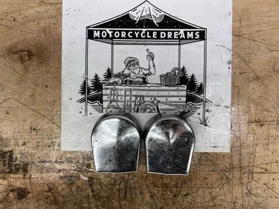 Cubiertas de pinza de freno delanteras Harley Davidson 1984-1999 FXR Dyna Sportster Foto 1 de 4