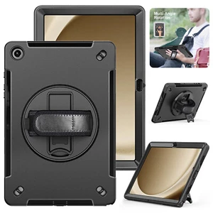 Rotating Case For Samsung Galaxy Tab A9 Plus 11" Tablet Kids Shockproof Cover - Picture 1 of 14
