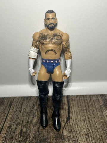 WWE CM Punk Series 33 Wrestling Loose Action Figure Mattel 2012 Basic Cover