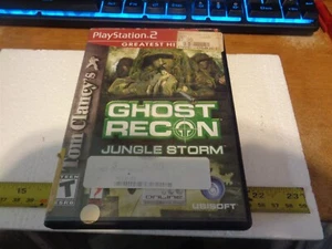 Play Station 2 Computer Program Ghost Recon Jungle Storm (NOT TESTED) (BOX#PIKE) - Picture 1 of 2