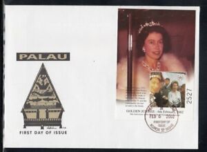 PALAU Golden Jubilee of Queen Elizabeth II FIRST DAY COVER