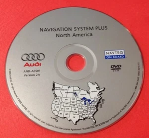 OEM AUDI Navigation System Plus North America  AND-A0501 Ver 2A - S0023-0075-512 - Picture 1 of 7