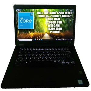 Dell Latitude 5480 Intel Core i5-7300U 2,60GHz/ 8GB/ 256GB SSD Webcam/ 1920*1080 - Afbeelding 1 van 4
