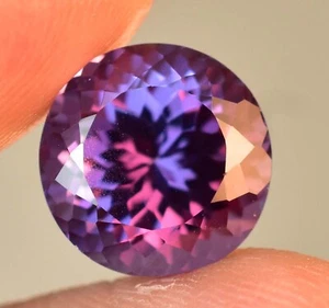Flawless Natural Color Change Alexandrite 7.25 Ct Certified Loose Gemstone - Picture 1 of 6