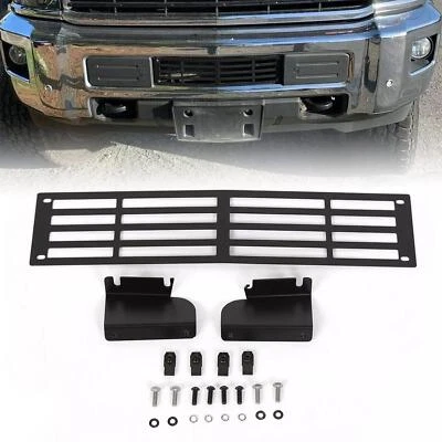 For 2015-2019 Chevy Silverado 2500/3500 HD Black Bumper Grille Insert - Image 1 of 4