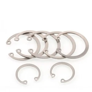A2 304 Stainless Steel Internal Retaining Ring Circlip Snap Ring Ф28mm-Ф75mm - Picture 1 of 5