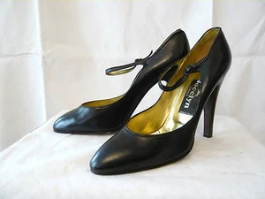 Escarpins avec bride "Noir" Italie -- JOCELYN Paris  -- T. 40 - Picture 1 of 4