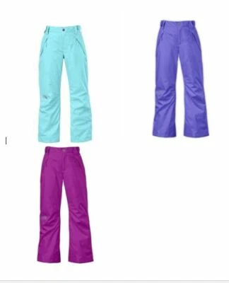 NUEVO CON ETIQUETAS THE NORTH FACE GIRL XL 18 FREEDOM IMPERMEABLE AISLADO HYVENT ESQUÍ NIEVE PANTALONES Foto 1 de 4