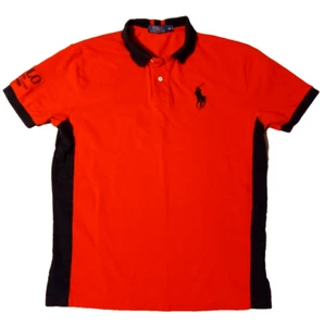 Polo Ralph Lauren Mens Big Pony Regular Fit Medium Polo Shirt with Pony on Back - Picture 1 of 9