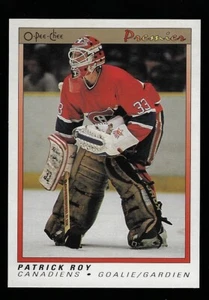 1990-1991 O-Pee-Chee Premier Hockey #101 Patrick Roy - Picture 1 of 4