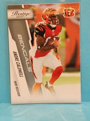 2010 Panini Prestige Football Andre Caldwell #40 🏈 Cincinnati Bengals - Image 1 of 2