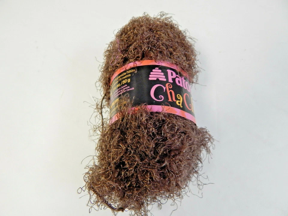 Patons Cha Cha Eyelash Yarn    5 Colors - Image 1 of 1