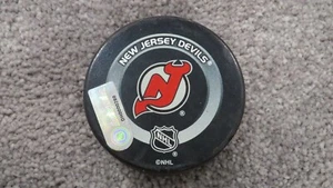2002-03 Radek Bonk Ottawa Senators ECF Game 6 Game Used Goal Scored Puck Brodeur - Picture 1 of 4