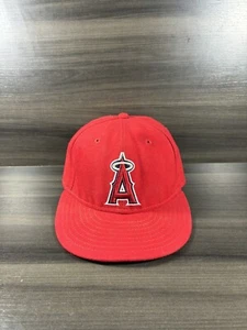 Los Angeles LA Anaheim Angels New Era 59FIFTY Hat MLB Cap Size 6 7/8 Made In USA - Picture 1 of 9