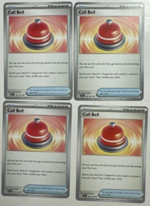 Pokemon TCG - Rufglocke 165/191 - Surging Sparks - NM - Playset 4x - Bild 1 von 2