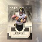 2017 Panini Squires Jerseys James Conner #SQ-JC Rookie Card. rookie card picture