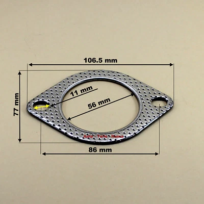 ✅ Dichtung für Auspuff , Abgasanlage , Abgaskrümmer , Katalysator , Hosenrohr - Bild 1 von 2