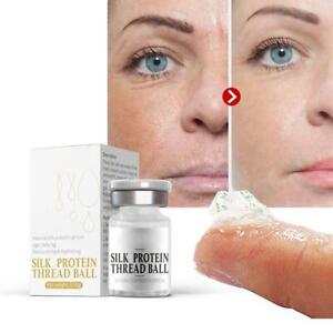 Silk Protein Thread Ball Collagen Facial Anti Wrinkle Moisturizer Firming Serums