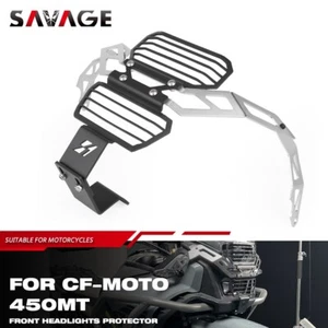 For CFMOTO 450MT 2024 2025 Headlight Protector Grille Cover Guard 450 MT - Picture 1 of 12