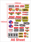 Sticker Custom Vinyl Bumper Muscle Car Brand Drag MSD Hurst Autometer B&D