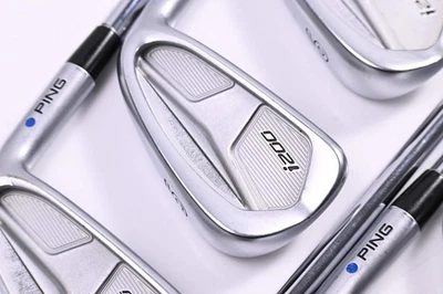 Ping i200 Irons / 4-PW / Blue Dot / Regular Flex Ping CFS Distance Shafts - Image 1 of 4