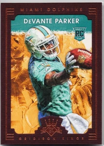 2015 Panini Gridiron Kings Framed DeVante Parker RC #139 Miami Dolphins - Picture 1 of 2