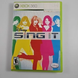 Disney Sing It (Microsoft Xbox 360, 2008) Complete, CIB - Picture 1 of 4