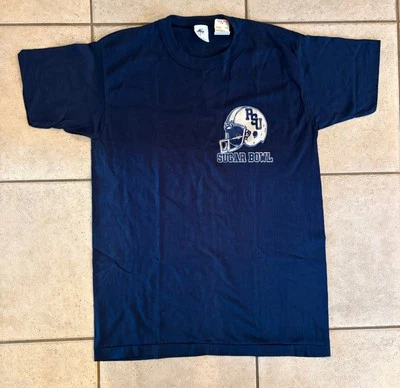 NWT VTG 1982 PENN STATE - SUGAR BOWL Shirt by Tee Jays Adult Large Single Stitch - Image 1 of 4