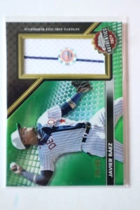 2024 Topps Chrome - Authentics Javier Báez #TCA-JB Green Refractor /99 - Picture 1 of 2