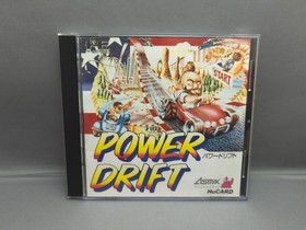 * Power Drift (PC Engine) Japan Import HuCard And Manual