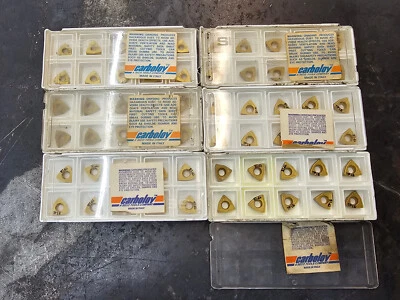 Qty 10 Seco WCMX 050308 WCMX050308-86 EDP 11813 TP15 Grade Carbide Inserts - Image 1 of 2