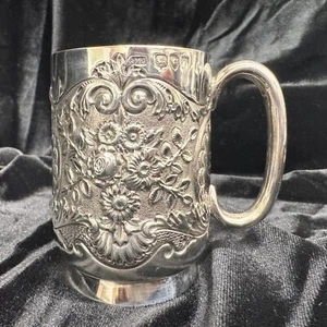 INGLATERRA PLATA ESTERLINA 925 - TAZA CON PATAS GEORGE JACKSON, LONDRES 1894 - Imagen 1 de 4