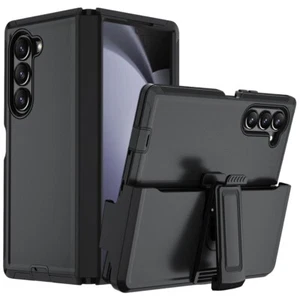 For Galaxy Z Fold 6 5G Defender Case Cover With (Belt Clip Fits OtterBox) - Picture 1 of 6
