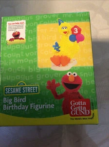 Sesame Street 2005 Big Bird 3 Rd Birthday Figurine - Picture 1 of 2