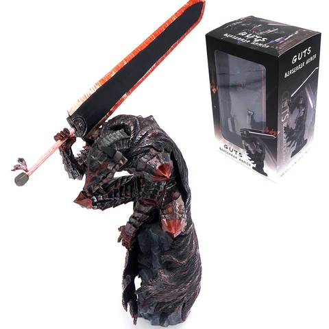 Berserk Beruseruku Action Figure Guts Berserker Armor Anime Model Gift with Box Cover