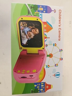 GKTZ Kids Video  And Foto Camera Pink C16 - Bild 1 von 4