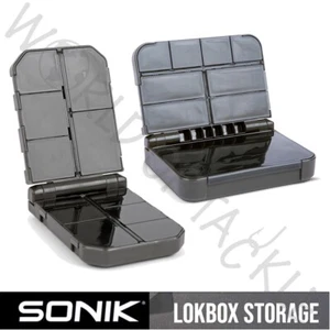 Sonik Lokbox Aparejos Cajas CLIP PLED Carpa Pesca Gruesa Pequeña o Mediana - Imagen 1 de 14