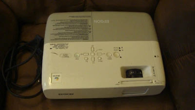 Epson LCD Projector PowerLite 825, Model H297A, Tested & Working 1080 Lamp Hour - Image 1 of 4