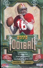 1992 Upper Deck Football Trading Pick Your Cards