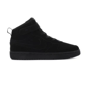 Nike Court Borough Mid 2 PSV para niños pequeños negro/negro-negro (CW5868 001) - Imagen 1 de 5