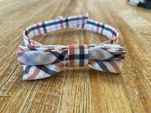 Baby Boy Bow Tie Red And Blue  - Picture 1 of 2