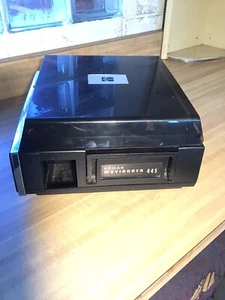 Kodak Moviedeck 445 Black Super 8/Regular 8 Projector POWERS ON/LAMP WORKS - Picture 1 of 2