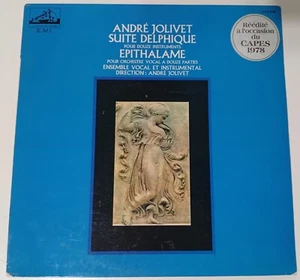 ANDRE JOLIVET SUITE DELPHIQUE/EPITHALAME LP ONDES MARTENOT GINETTE AVANT-GARDE - Picture 1 of 2
