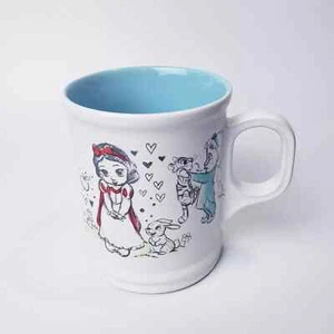 Disney Animators Collection Tasse Sketches Jasmin Schneewittchen Rapunzel Tinker Bell - Bild 1 von 7