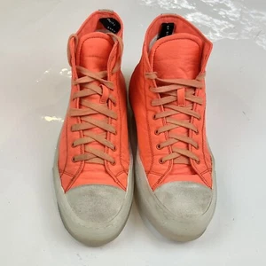 Rollie boots booties EU39 US8.5 orange sneakers bright EUC fabric suede Indie - Picture 1 of 7