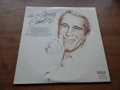 2 LPs-PERRY COMO-This Is Perry Como Vol 2-1972-Moon River, It's Impossible - Image 1 of 4